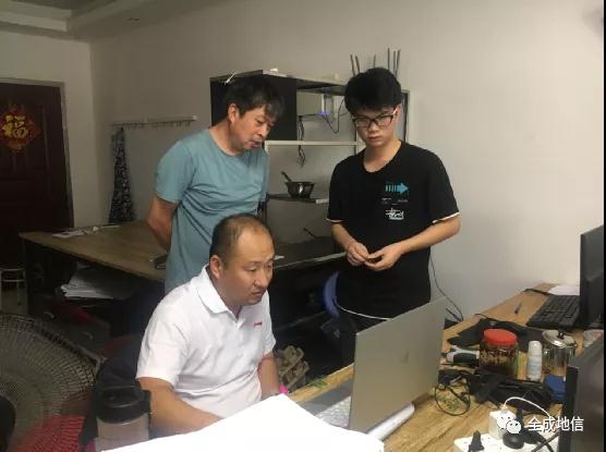 全成地信集團領(lǐng)導(dǎo)深入項目一線