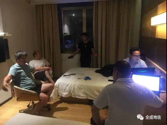 全成地信集團領(lǐng)導(dǎo)深入項目一線